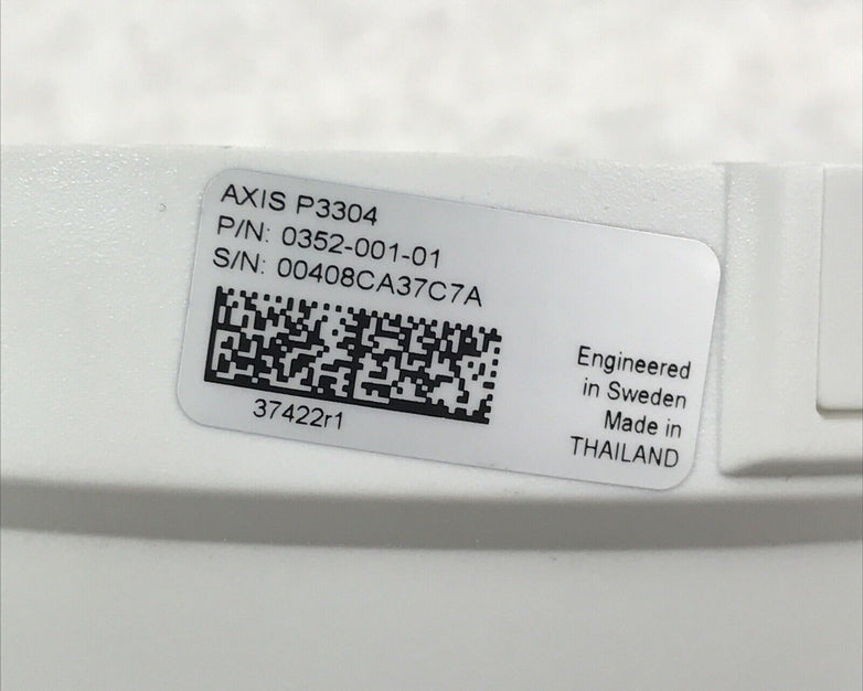 Axis P3304 POE indoor network IP security camera