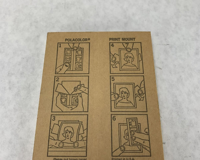 lot of 12 POLACOLOR PRINT MOUNT