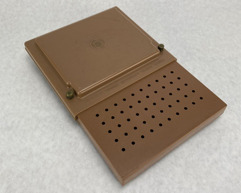 Vintage USES Finger Dexterity Board With Plastic Cover