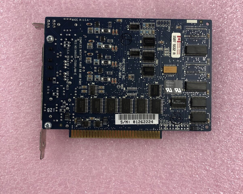 Rhetorex Quartet -RDSP Quartet 4 Port ISA Telephony Board