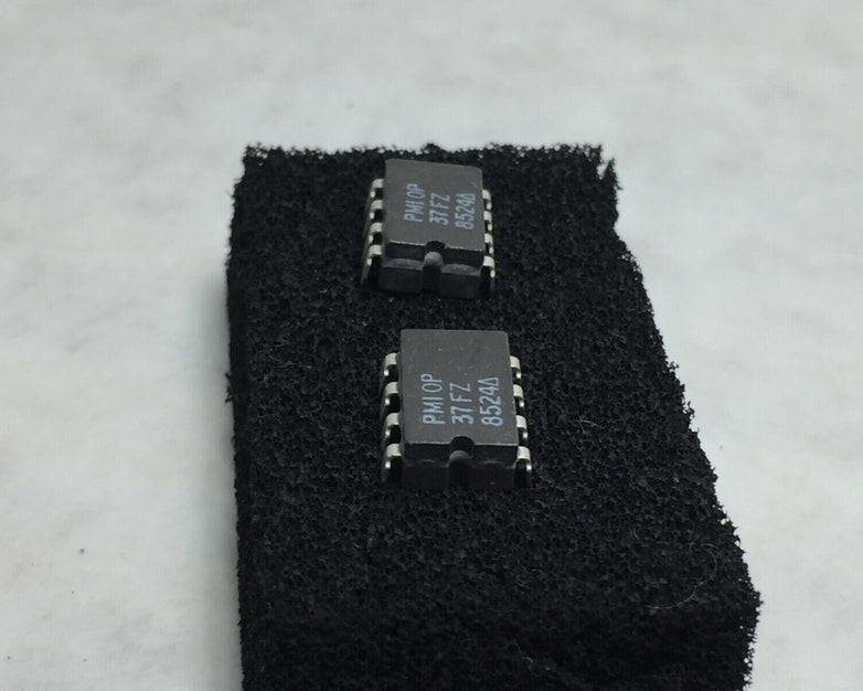 NOS PMI OP37FZ IC 8 Pin Lot of 2