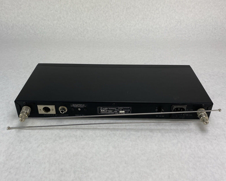 Audio Technica ATW-R10 Diversity Receiver w/ Antennas & Power Supply