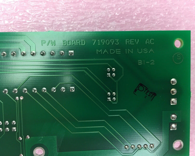 Beckman Coulter 719093 - P/W Board - Rev. AC - Replacement Part