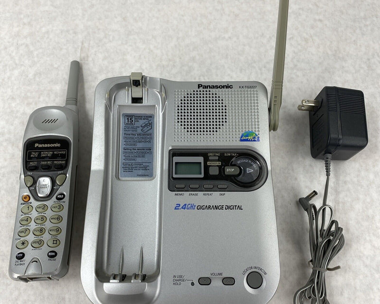 Panasonic KX-TG2227 2.4 GHz Cordless Phone w/ Digital Answering System