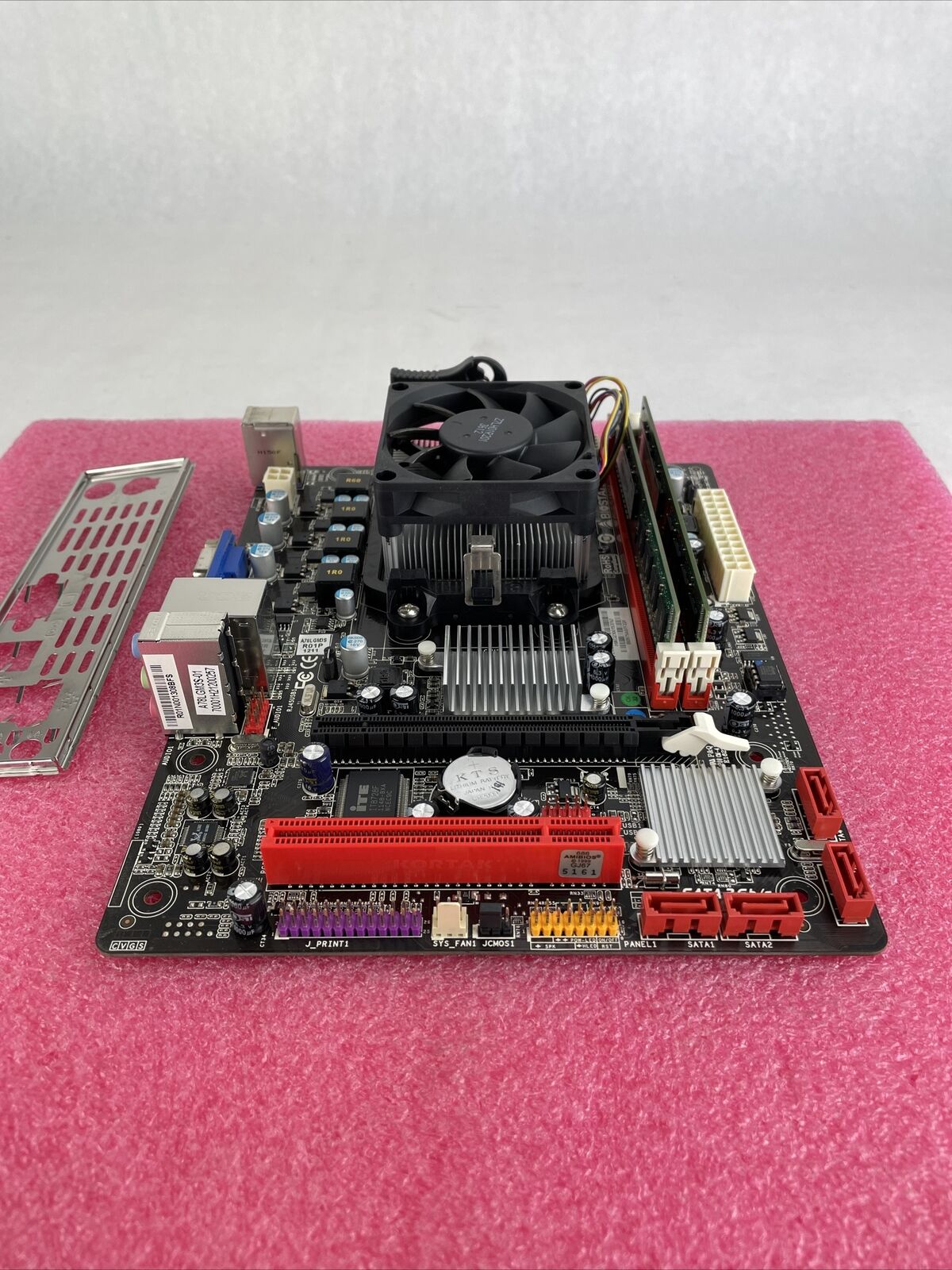 Biostar A960G+ Motherboard AMD Athlon II x2 270 3.4GHz 8GB RAM w/Shield