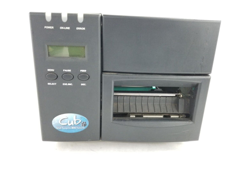 Cub CB-624M Thermal Transfer Printer Parts or Repair Bad Printhead