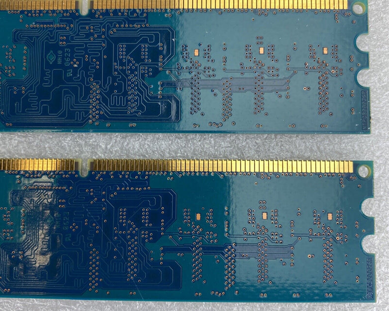 2x 512MB Nanya NT512T64U88B0BY-3C 1Rx8 PC2-5300U-555 667MHz DDR2 memory RAM