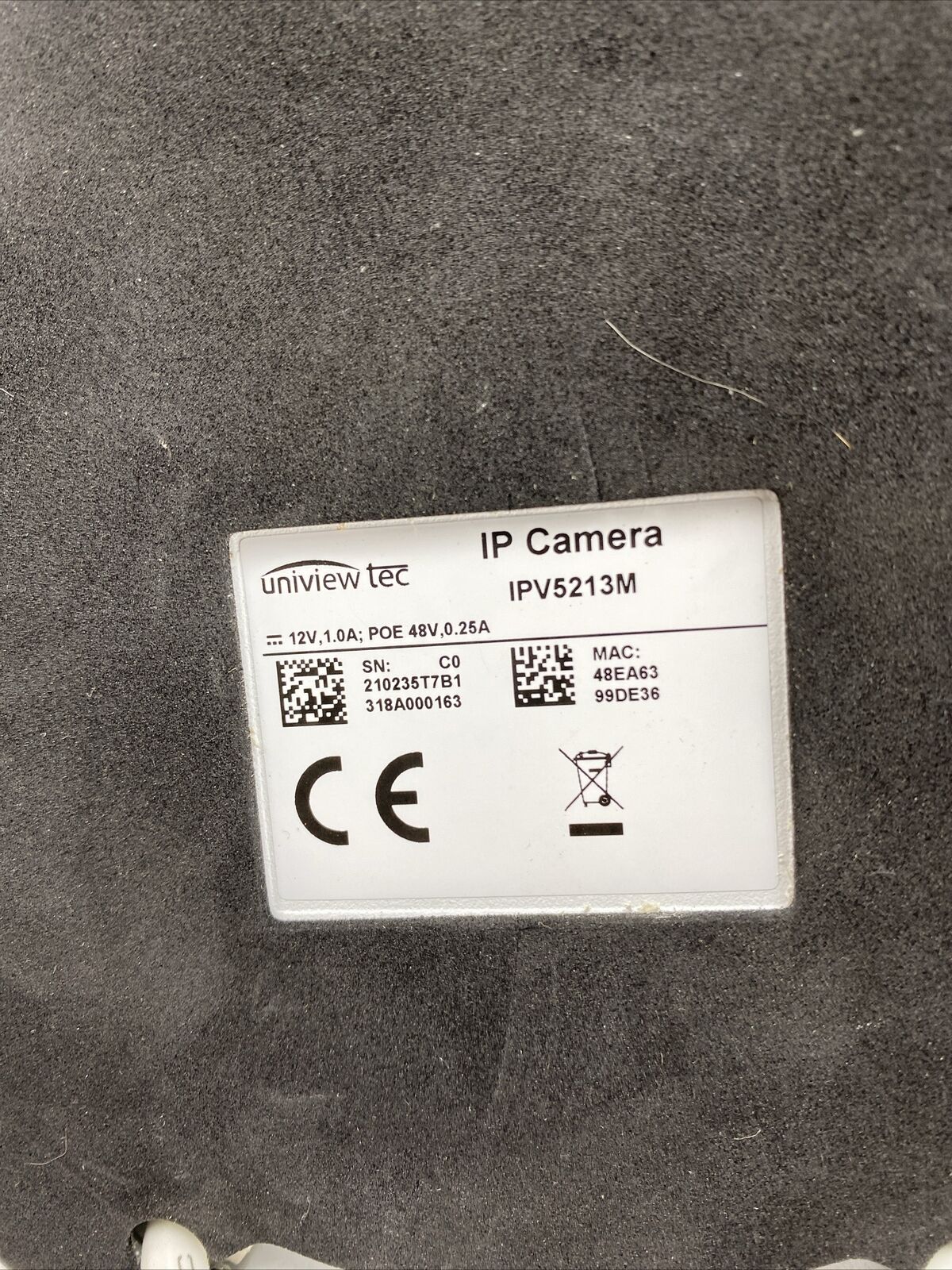 Uniview Tech IPV5213M IP Camera Outdoor Indoor Surveillance Camera