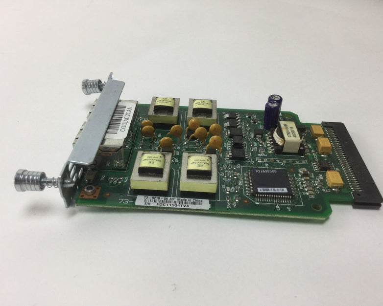 Cisco 73-8219-06 2-Port Voice Interface Card Router