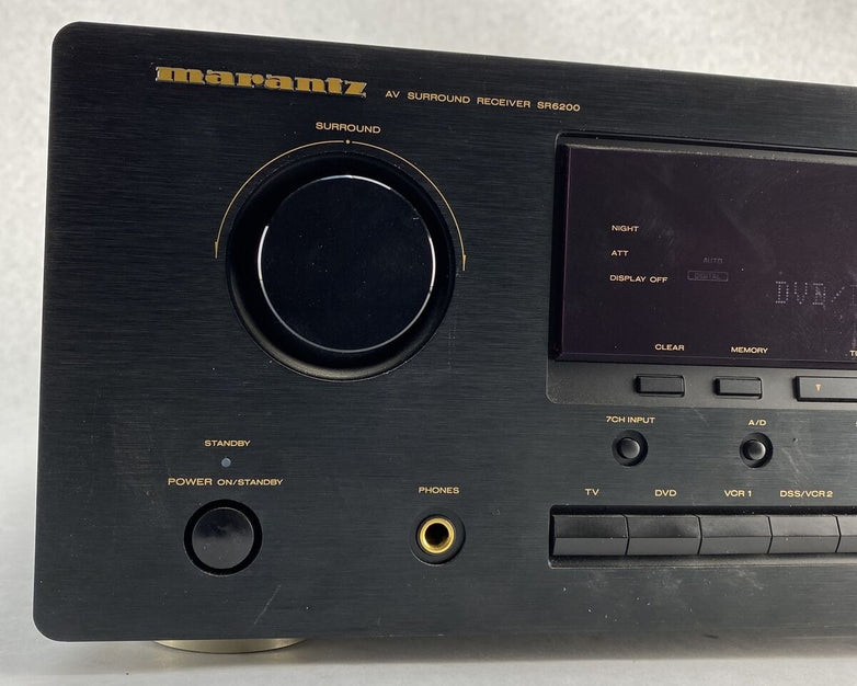 Marantz SR6200 Digital Surround Receiver 6.1 Channel 105 WPC