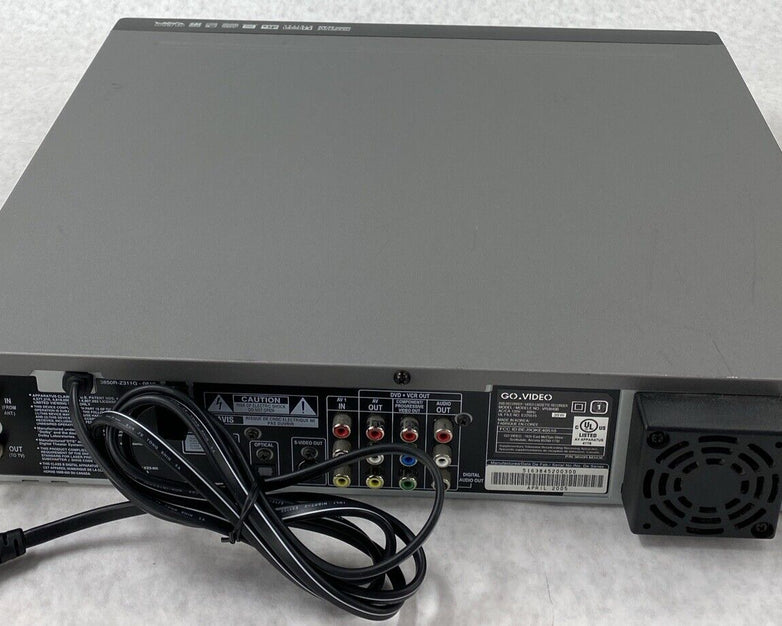 GoVideo VR3845 DVD Recorder VCR Combo UNTESTED NO REMOTE