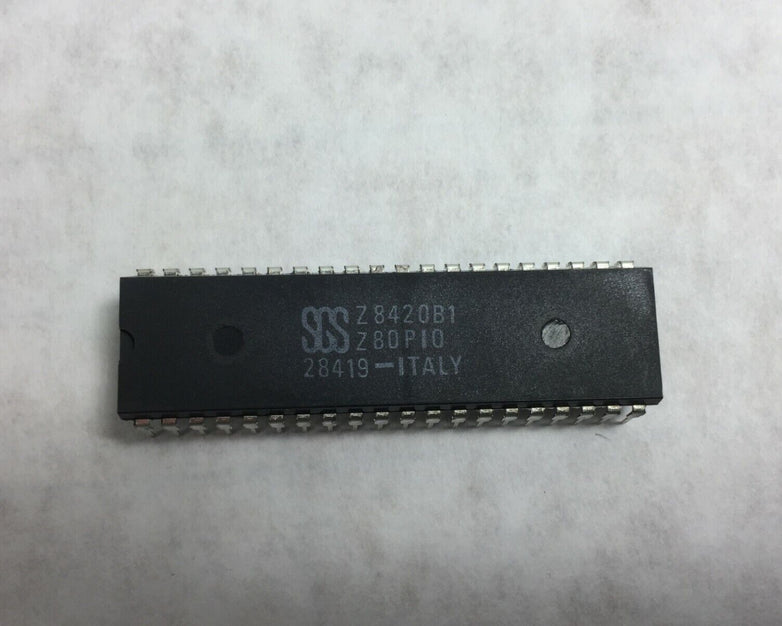 (2) SGS Z8420B1 PIO Parallel In/Out Controller NOS Lot of 2