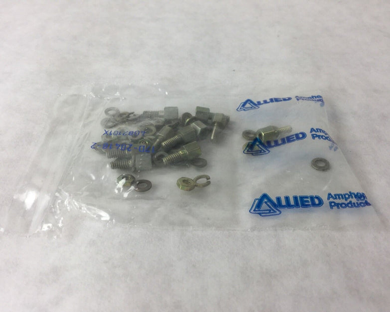 ALLIED Amphenol (4G82101X) D-Sub Accessory Screwlock Nut/Washer (10 in bag) NEW