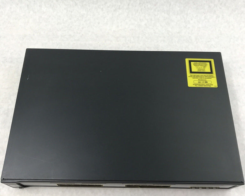 Cisco WS-C3750G-24TS-S 24-Port 1000 Base-T Gigabit Ethernet Switch RJ45
