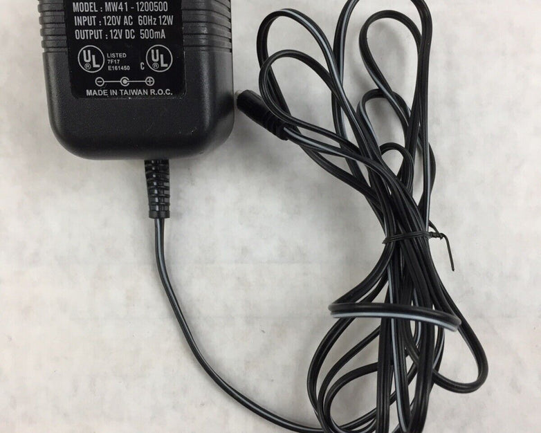 MW41-1200500UKA 12v, 500ma POWER SUPPLY