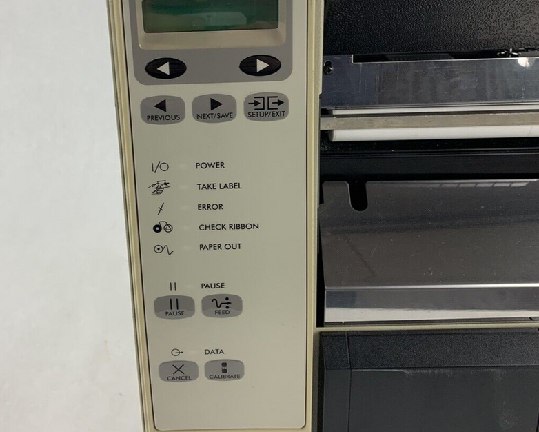 Zebra 140Xi III Label Ribbon and Thermal Printer Broken Window - For Parts