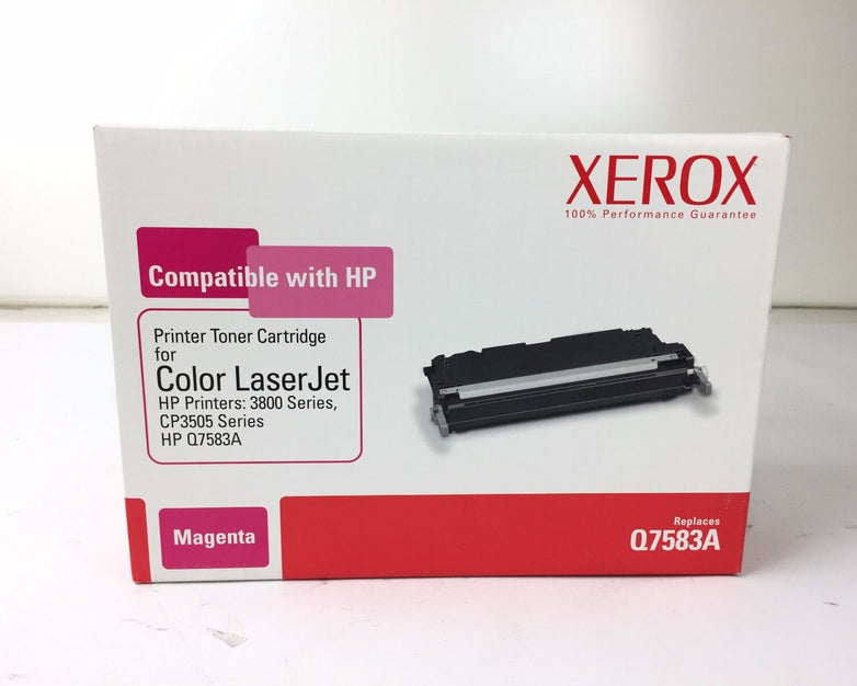Xerox 6R1345 Magenta Toner Compatible with HP Q7583A for HP LaserJet 3800 CP3505