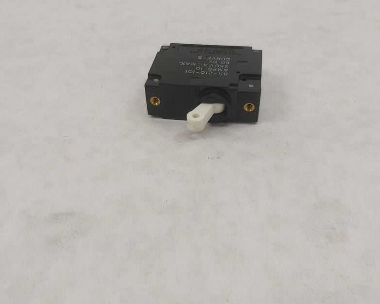 Wood Electric Aircraft Circuit Breaker 10 AMP Switch P/N 511-210-101