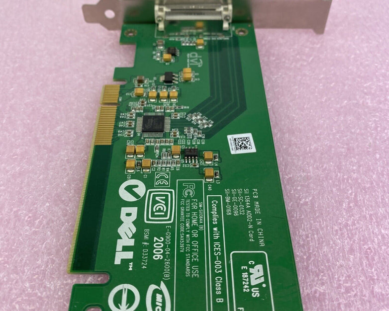 Lot of 5 Dell 0FH86 KH276 0KH276 Sil 1364A ADD2-N PCIe DVI-D full height GPU