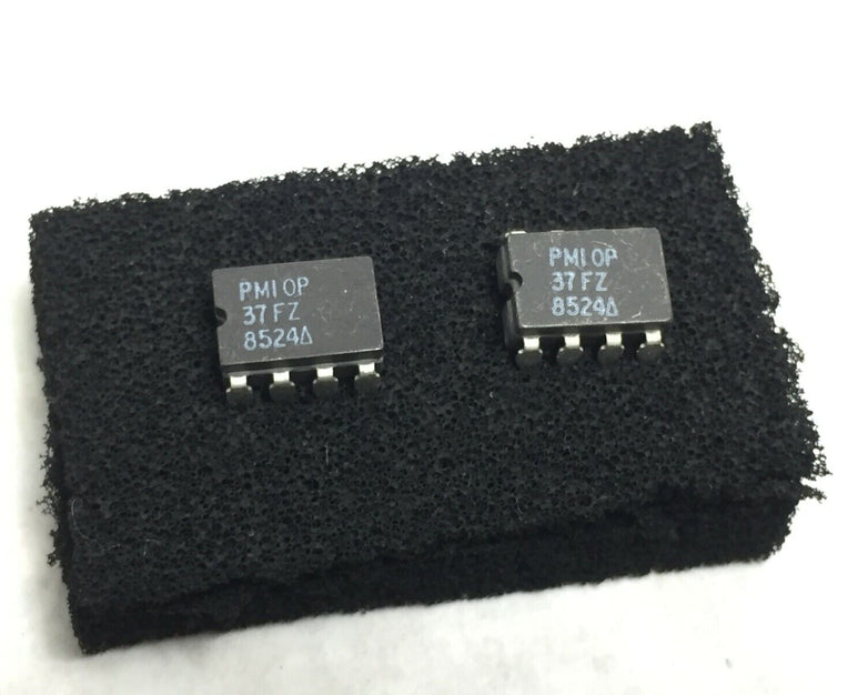 NOS PMI OP37FZ IC 8 Pin Lot of 2