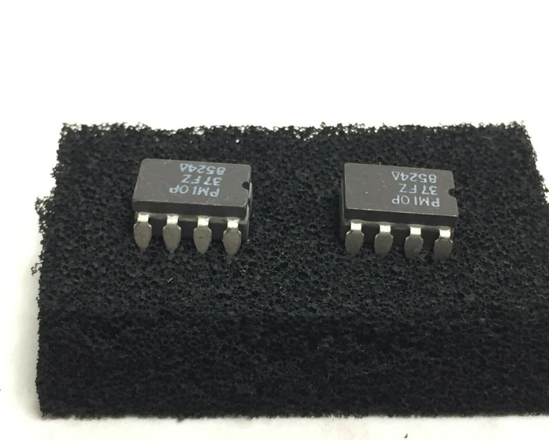 NOS PMI OP37FZ IC 8 Pin Lot of 2