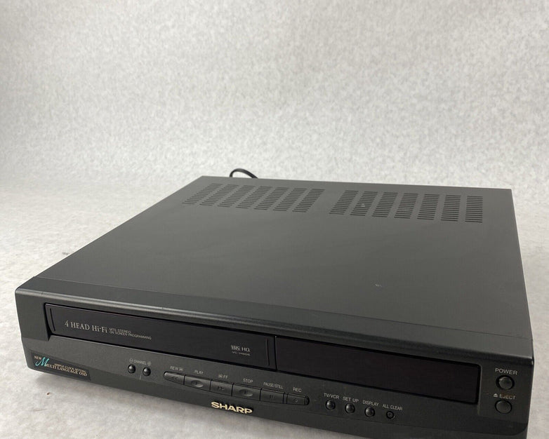 Sharp VC-H906U VCR VHS Player 4 Head HiFi Stereo Tested NO REMOTE