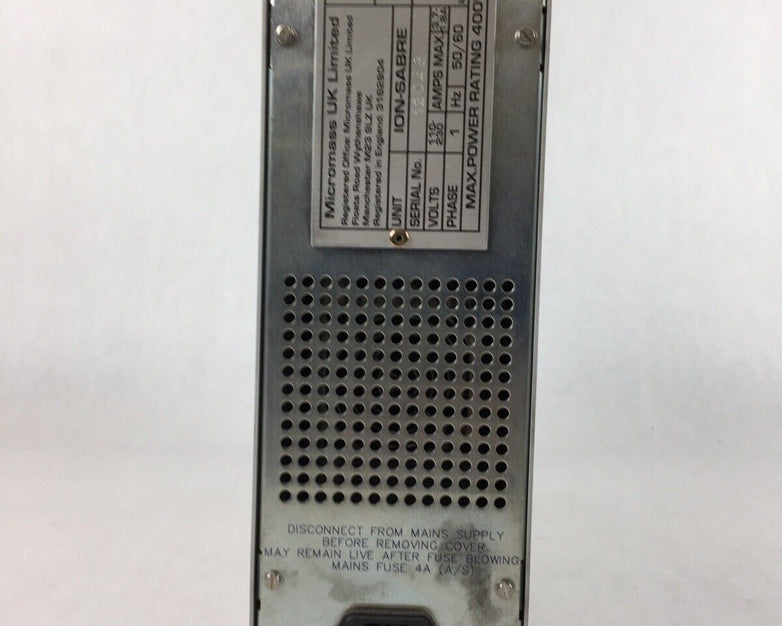 Waters Micromass ion sabre control unit 12048 Controller