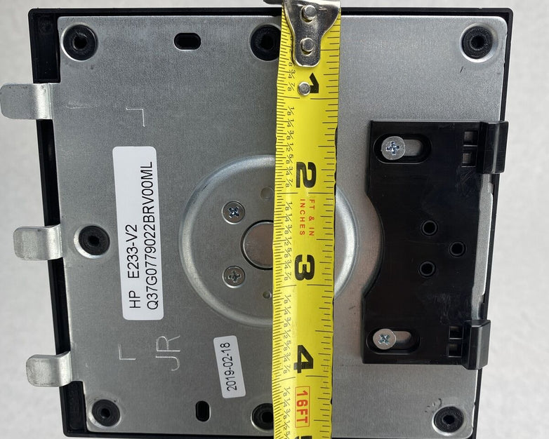 Jarlly 921007-0001 Monitor Stand Base E233-V2 Black and Silver 920693-702