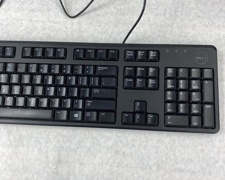 Lot of 11 Dell DJ454 USB Keyboards KB4021 Black