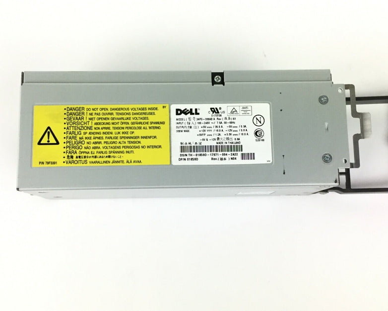 1859D Dell, Inc Dell 01859D 1859D NPS-330AB 330W Hot Swap Power Supply