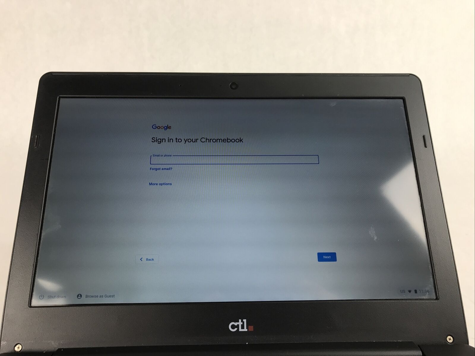 CTL Chromebook J2 11.6” 2GB RAM 16GB SSD WiFi Bluetooth Includes Charger
