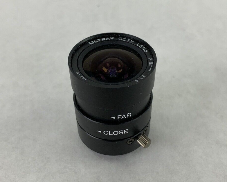 UltraK 2.8mm F1.4 1/3" CCTV Lens from Ultrak KC4300