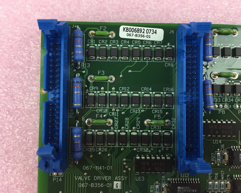 Siemens Bayer 067-B356-01 Valve Driver Assy Board 067-1140-01 Rev D Advia120