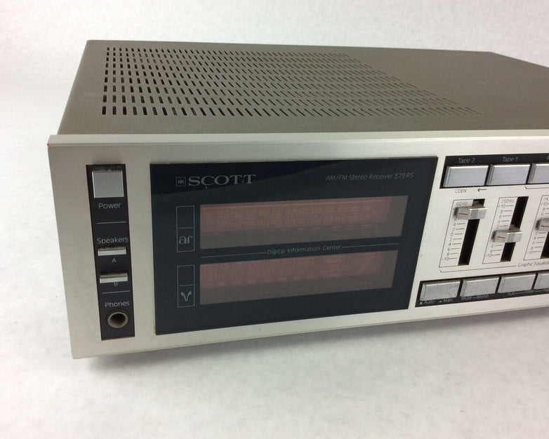Vintage HH Scott Model 379RS AM/FM Stereo Receiver - No Output