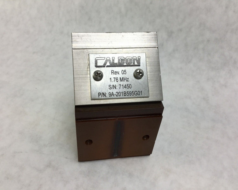 Caldon 9A-201B595G01 1.76 MHz CW 8017 OW 37.95 HW .636 Untested
