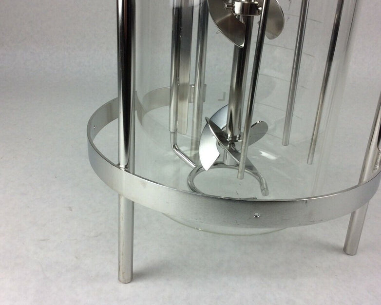 Sartorius 8L Liter Glass Vessel Bioreactor Bio Reactor Biostat