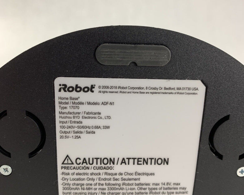 OEM Roomba Home Base Charger e6 Dock With Cord ADF-N1