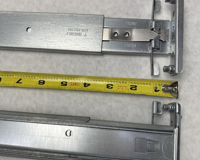 Lot( 2 ) Foxconn 487244-001 487250-001 487259-001 Rails 23 to 37 inches