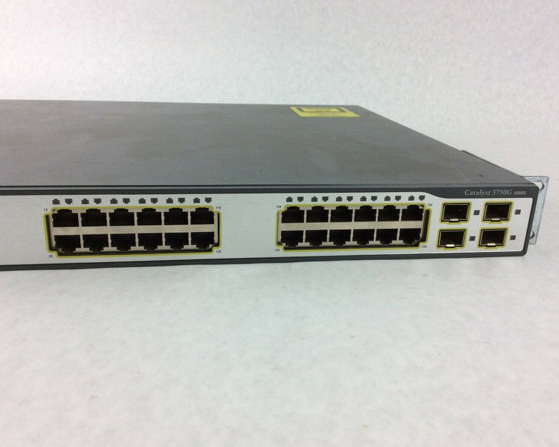 Cisco Catalyst WS-C3750G-24TS-S1U 24 Port Gigabit Network Switch