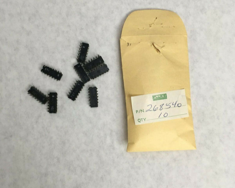 Fluke 268540 Microcircuit Digital Transistor Lot of 9