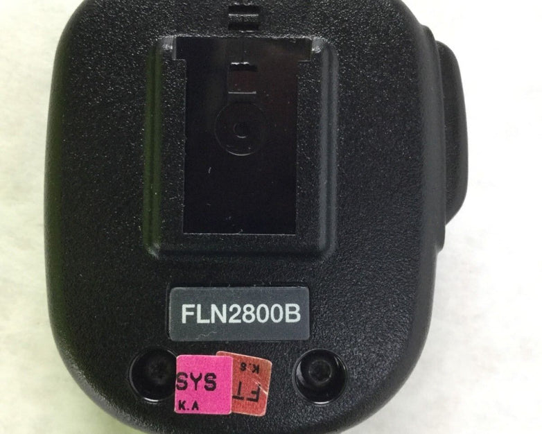 Genuine Motorola FLN2800B Push To Talk Microphone, No Back Clip