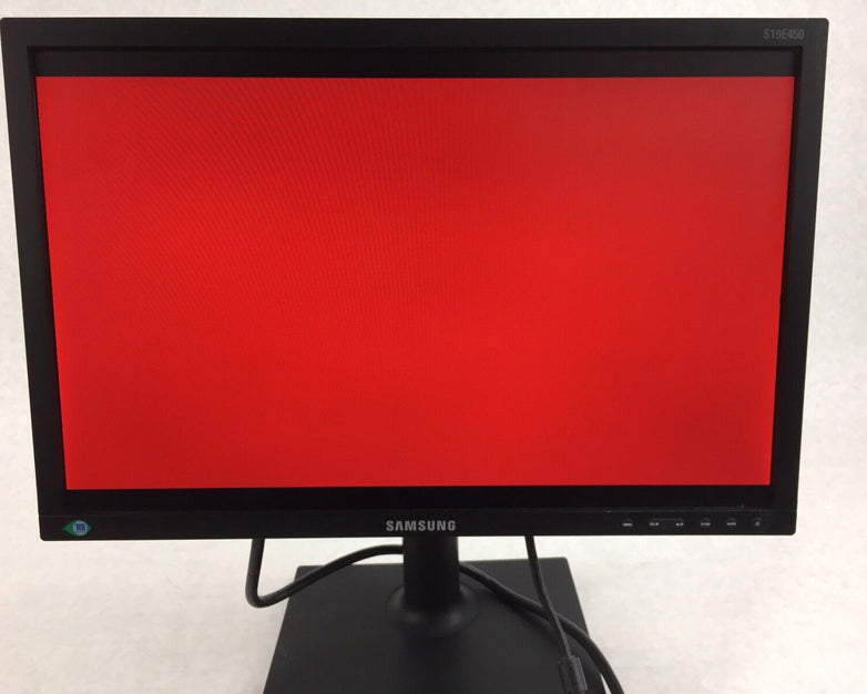 Samsung 19" SE450 Series LED Monitor S19E450BW 1440 x 900 pixels C Grade