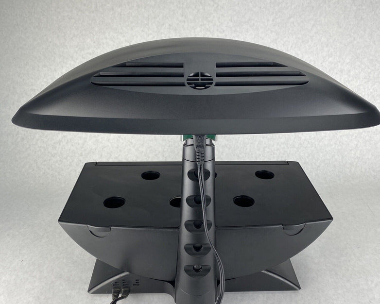 AeroGarden 6 100610-BLK Hydroponic Grow Light Lamp 1 Amp 2 Bulb 6 Pod