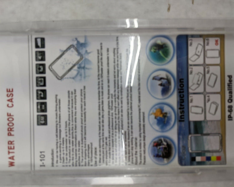 iPhone 6 Plus Blue Water Proof Case I-101 IP-68 Qualified