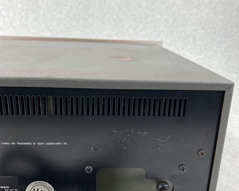 Kenwood KX-620 Stereo Cassette Deck NEEDS REPAIR