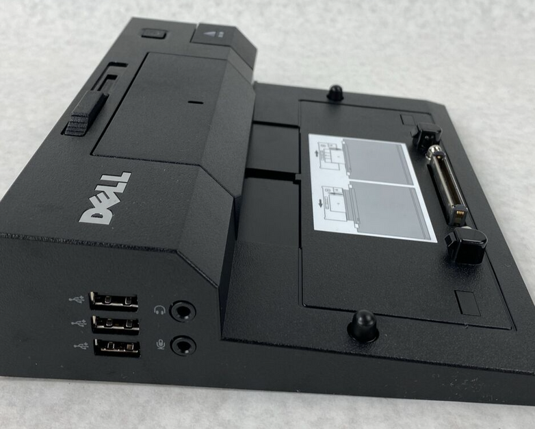 Dell 0VTMC3 E-Port II 0PDXXF K07A Dock DVI DP VGA eSATA USB + AC Power Adapter