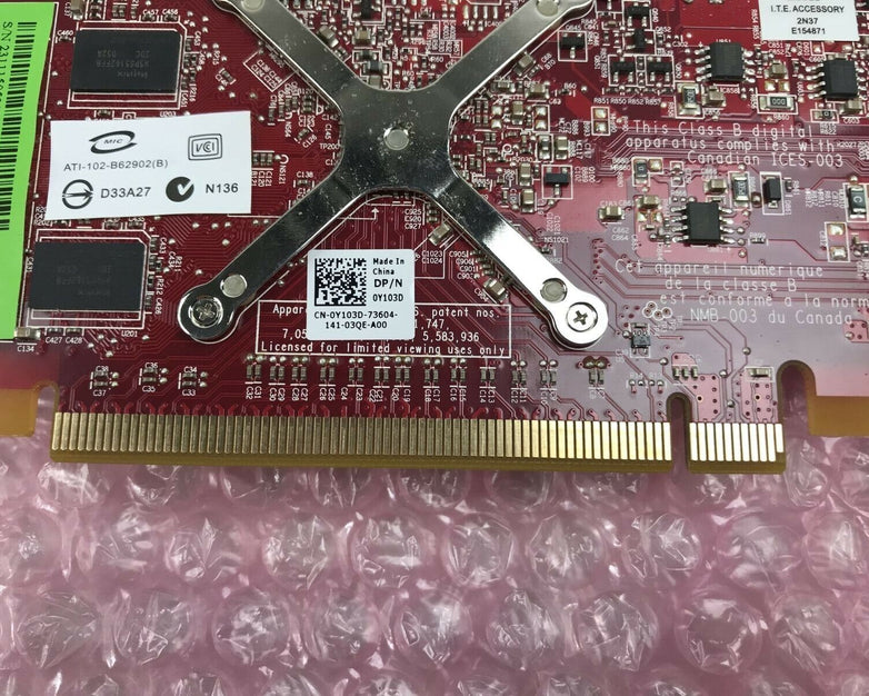 ATI Radeon 109-B62941-00 Graphics Video Card 256 MB