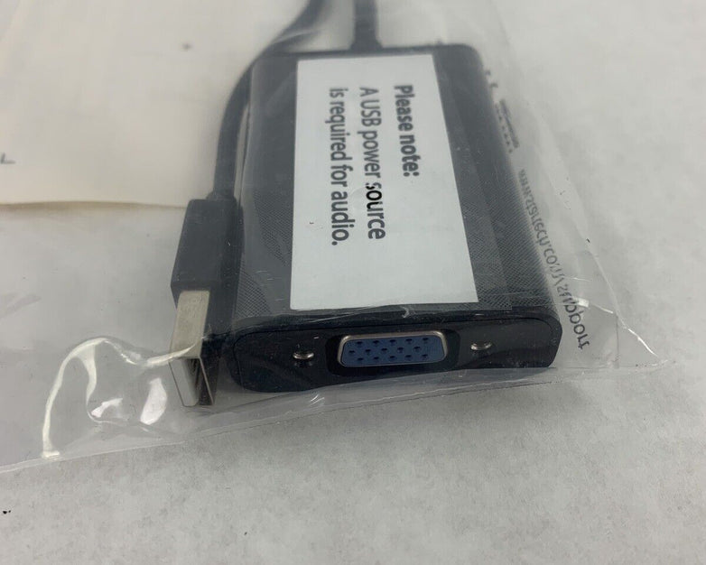 New OEM StarTech DP2VGAA DisplayPort to VGA Adapter with Audio DP Converter