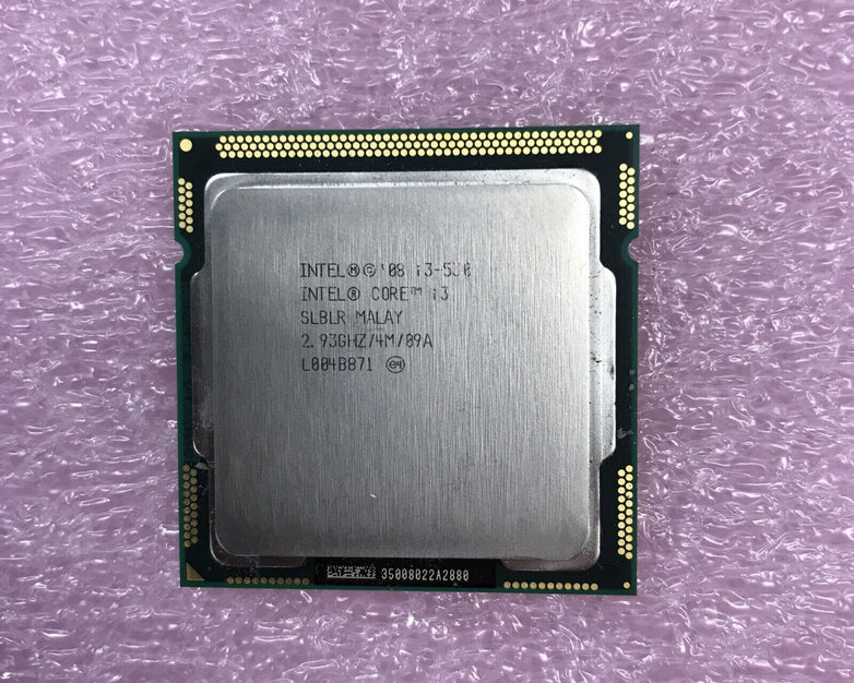 (Lot of 2) Intel Core i3-530 SLBLR MALAY 2.93GHz CPU Processor