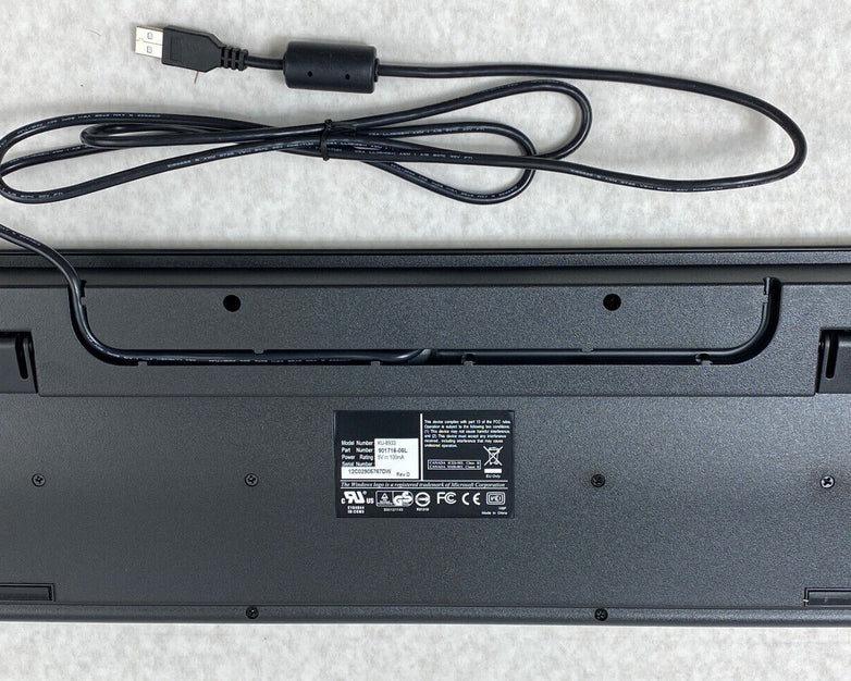 Wyse 901716-06L USB Keyboard KU-8933 With PS/2 Port Black OEM New In Box